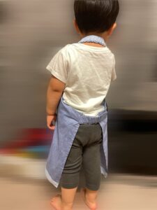 キッズエプロンバック
