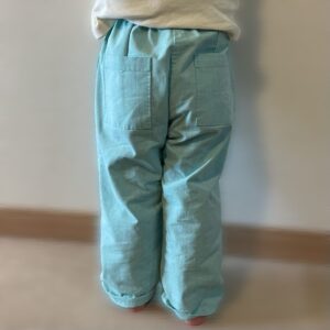 キッズストレートパンツバック